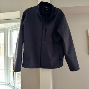 Blue Northface men’s apex bionic jacket in navy heather XL